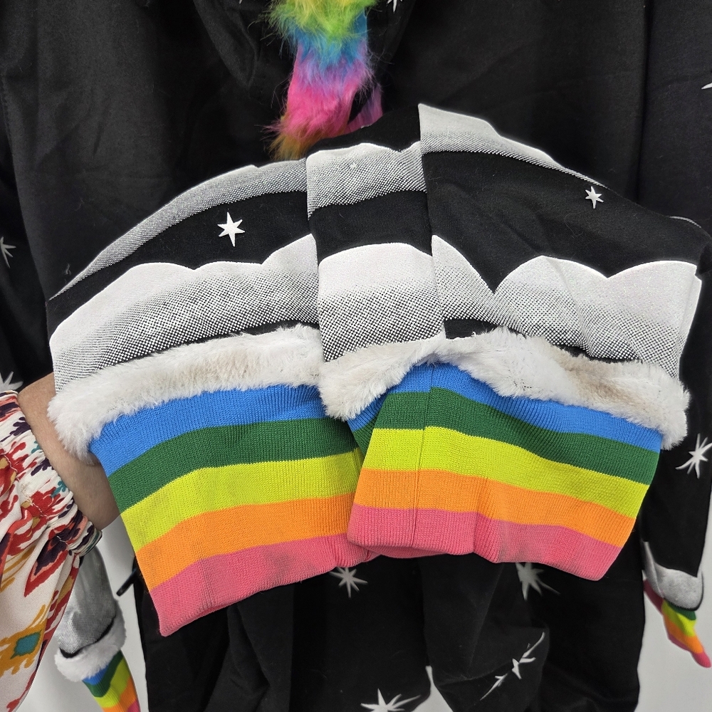 Tipsy Elves NWT Night Mare Unicorn Costume Men's Large ski costume Pajamas - Picture 12 of 15